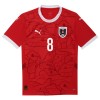 Original Fußballtrikot Österreich Alaba 8 Heimtrikot EURO 2024 Für Herren